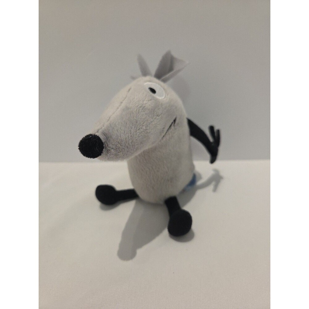 Goodnight Owl Plush Noise Mouse Gray 7” Greg Pizzoli Book Yottoy 2017 Toy
